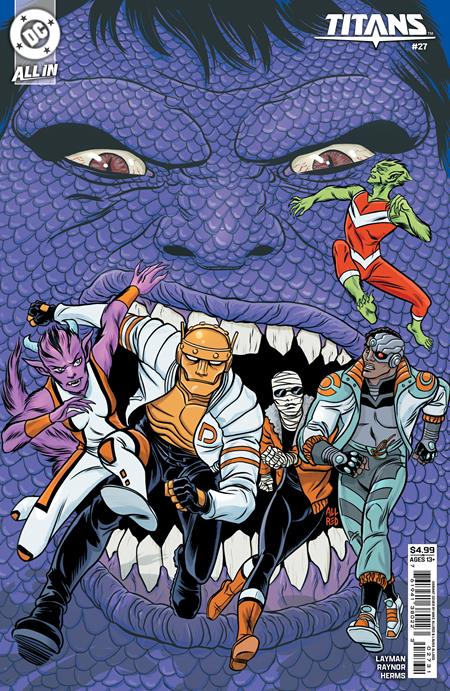 Titans #27 (Cover C Michael Allred Card Stock Variant)