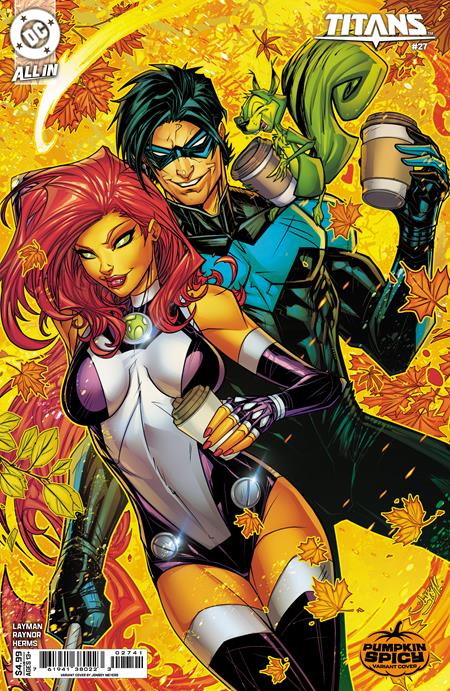 Titans #27 (Cover D Jonboy Meyers Pumpkin Spicy Card Stock Variant)