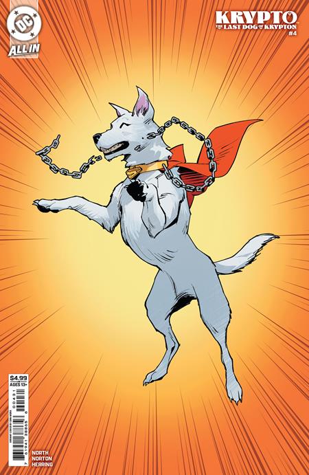 Krypto The Last Dog Of Krypton #4 (Of 5)(Cover C Dan Mora Corner Box Card Stock Variant)