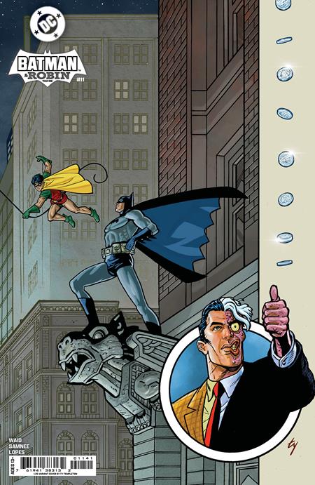 Batman And Robin Year One #11 (Of 12)(Cover D Ty Templeton Card Stock Variant)