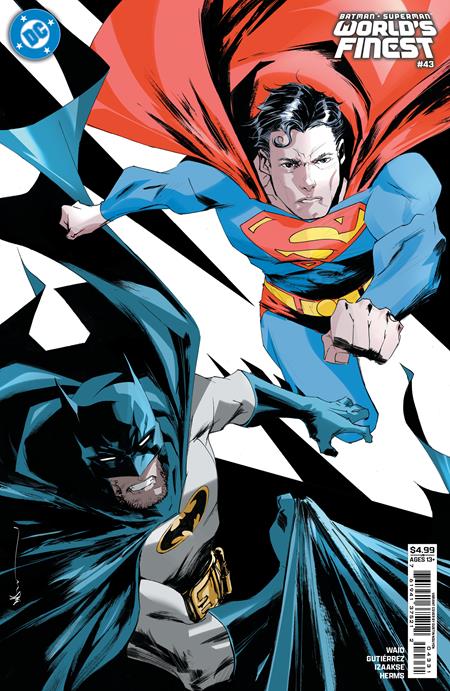 Batman Superman World's Finest #43 (Cover B Dustin Nguyen Card Stock Variant)
