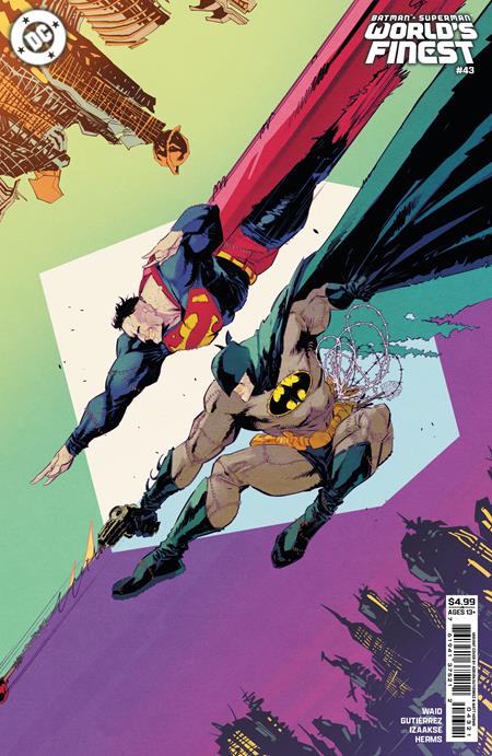 Batman Superman World's Finest #43 (Cover C Adrian Gutierrez Card Stock Variant)