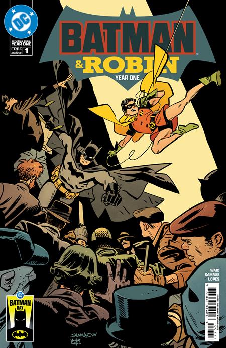 Batman And Robin Year One #1 (Of 12)(Batman Day 2025 Edition Cover A Chris Samnee)