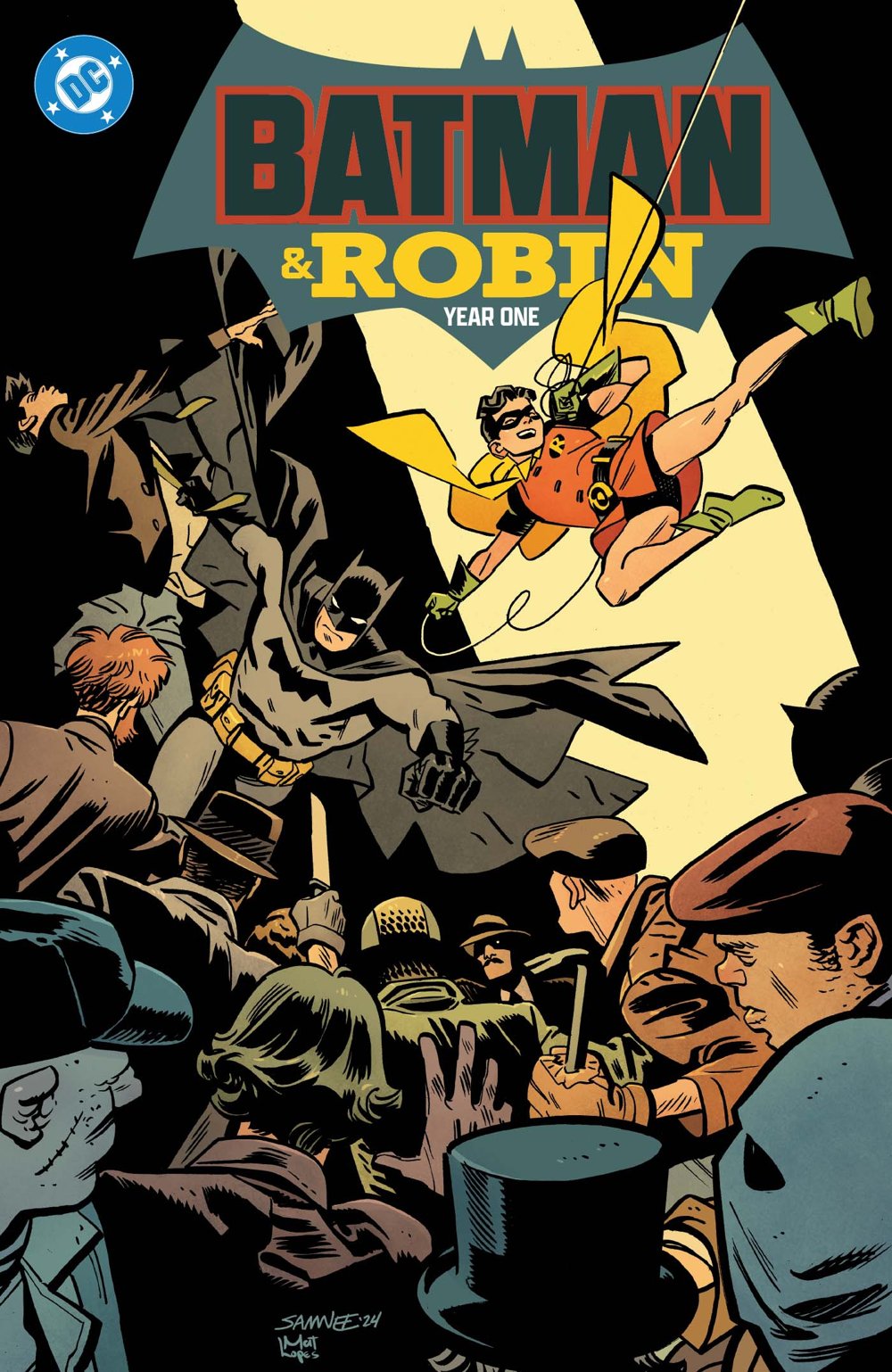 Batman And Robin Year One HC