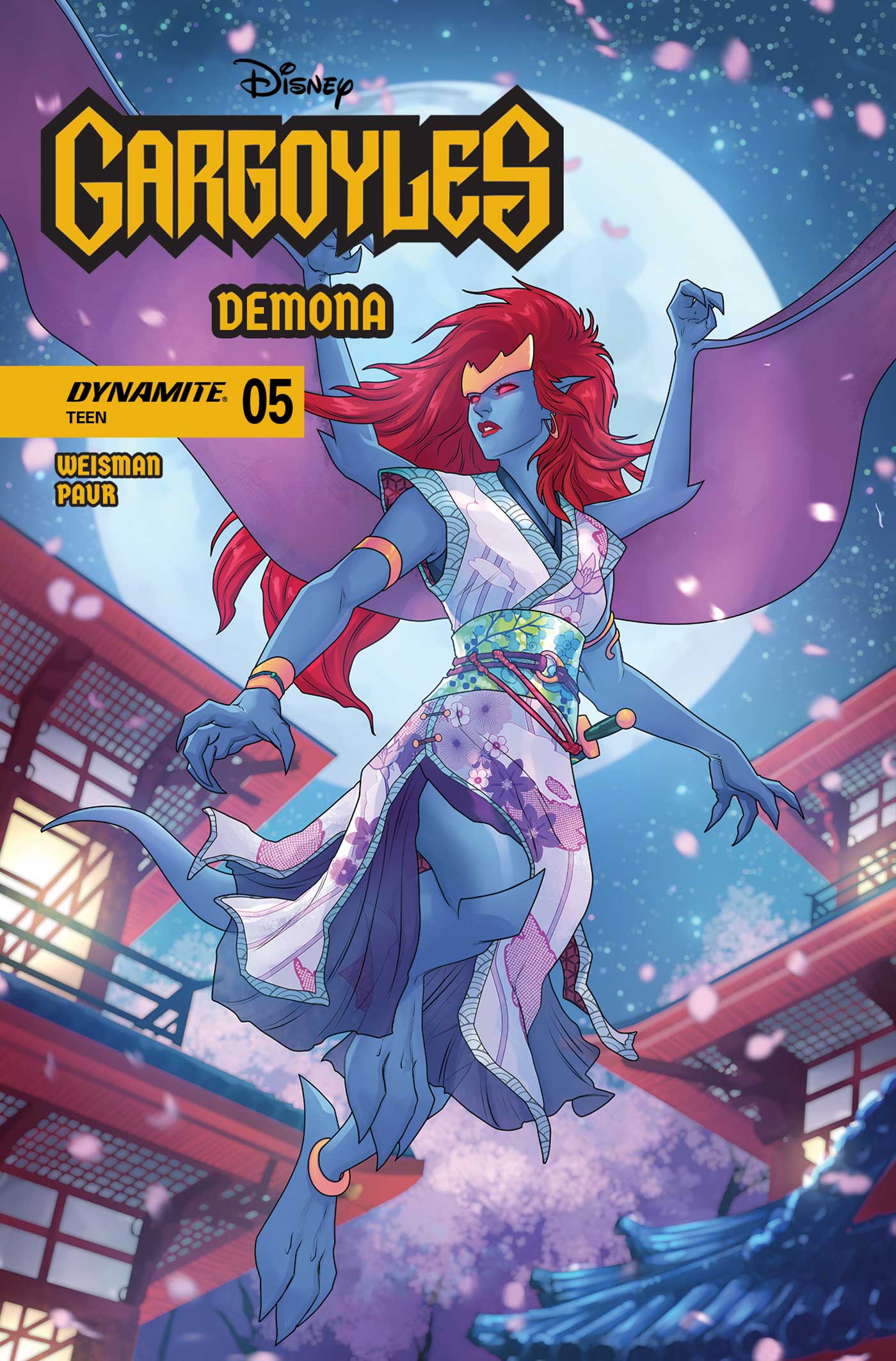 Gargoyles Demona #5 (Cover A Meghan Hetrick)