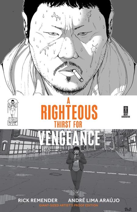 A Righteous Thirst For Vengeance Giant-Sized Artist's Proof Edition #1 (Cover A Andre Lima Araujo)
