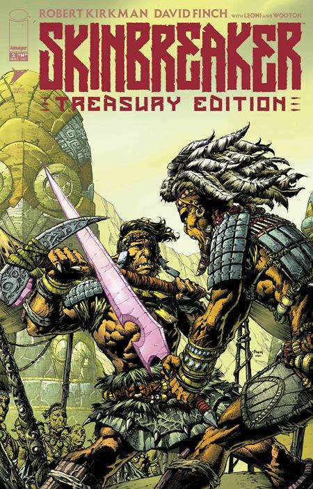 Skinbreaker Treasury Edition #2 (2nd Printing Cover A David Finch & Annalisa Leoni)