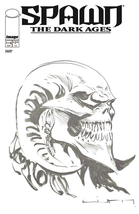 Spawn The Dark Ages #1 (Of 6)(Cover F Liam Sharp Original Art Variant)
