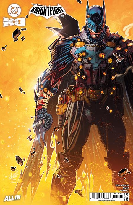 DC K.O. Knightfight #1 (Of 4)(Cover B Jonboy Meyers Card Stock Variant)