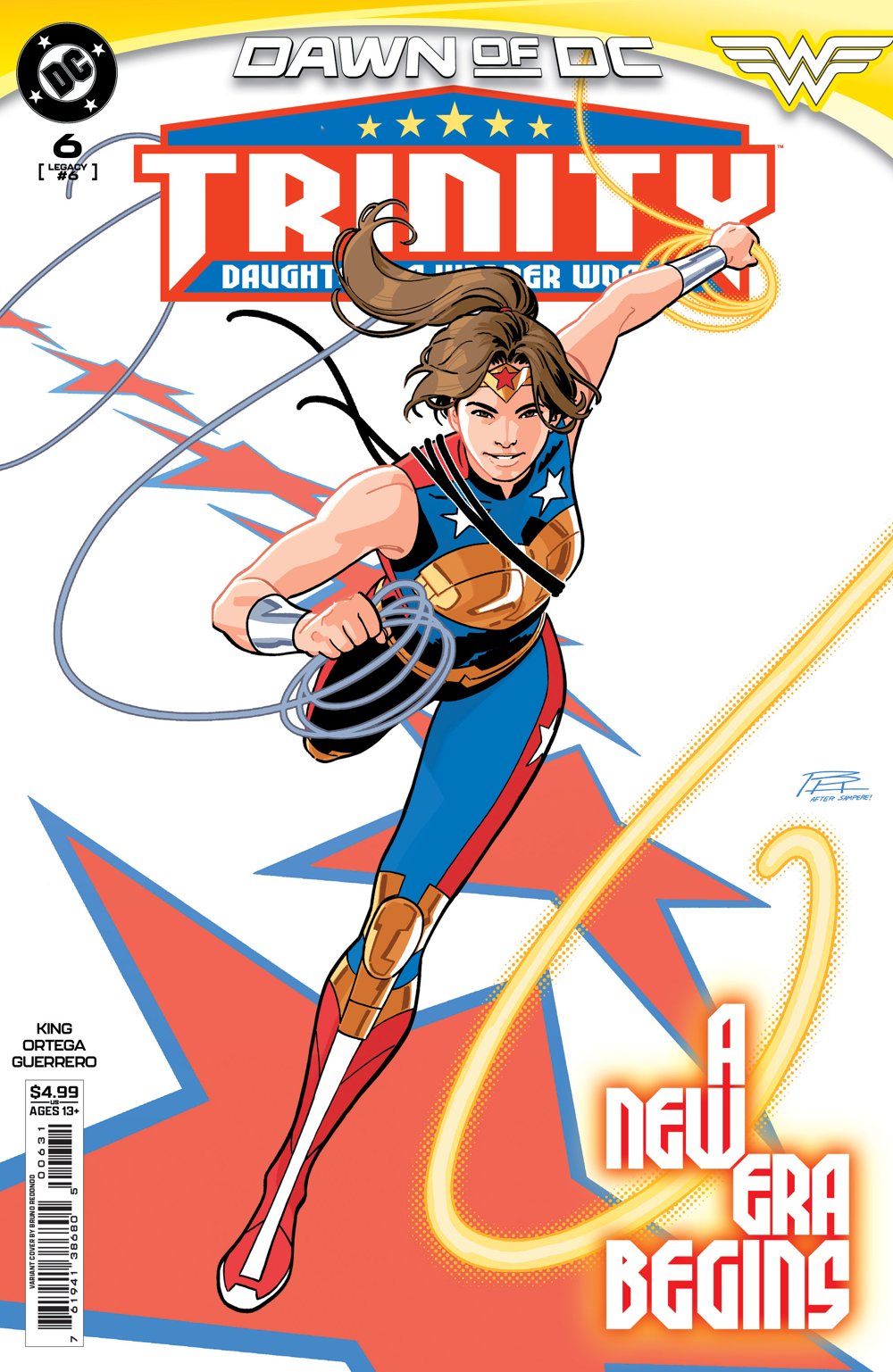 Trinity Daughter Of Wonder Woman #6 (Of 6)(Cover C Bruno Redondo Card Stock Variant)