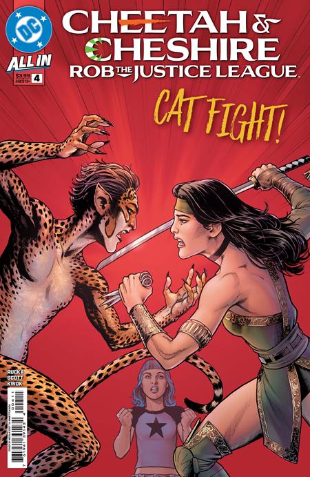 Cheetah And Cheshire Rob The Justice League #4 (Of 6)(Cover A Nicola Scott)