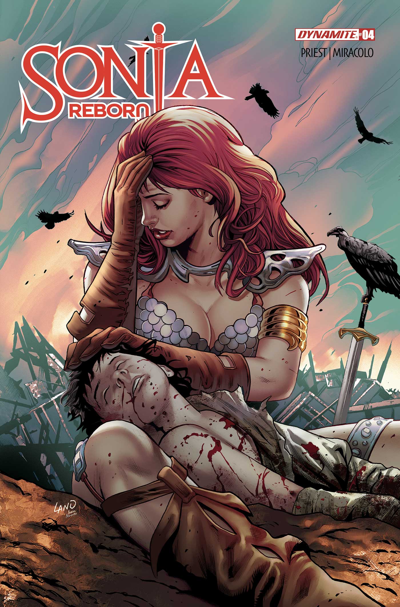 Sonja Reborn #4 (Cover D Greg Land)