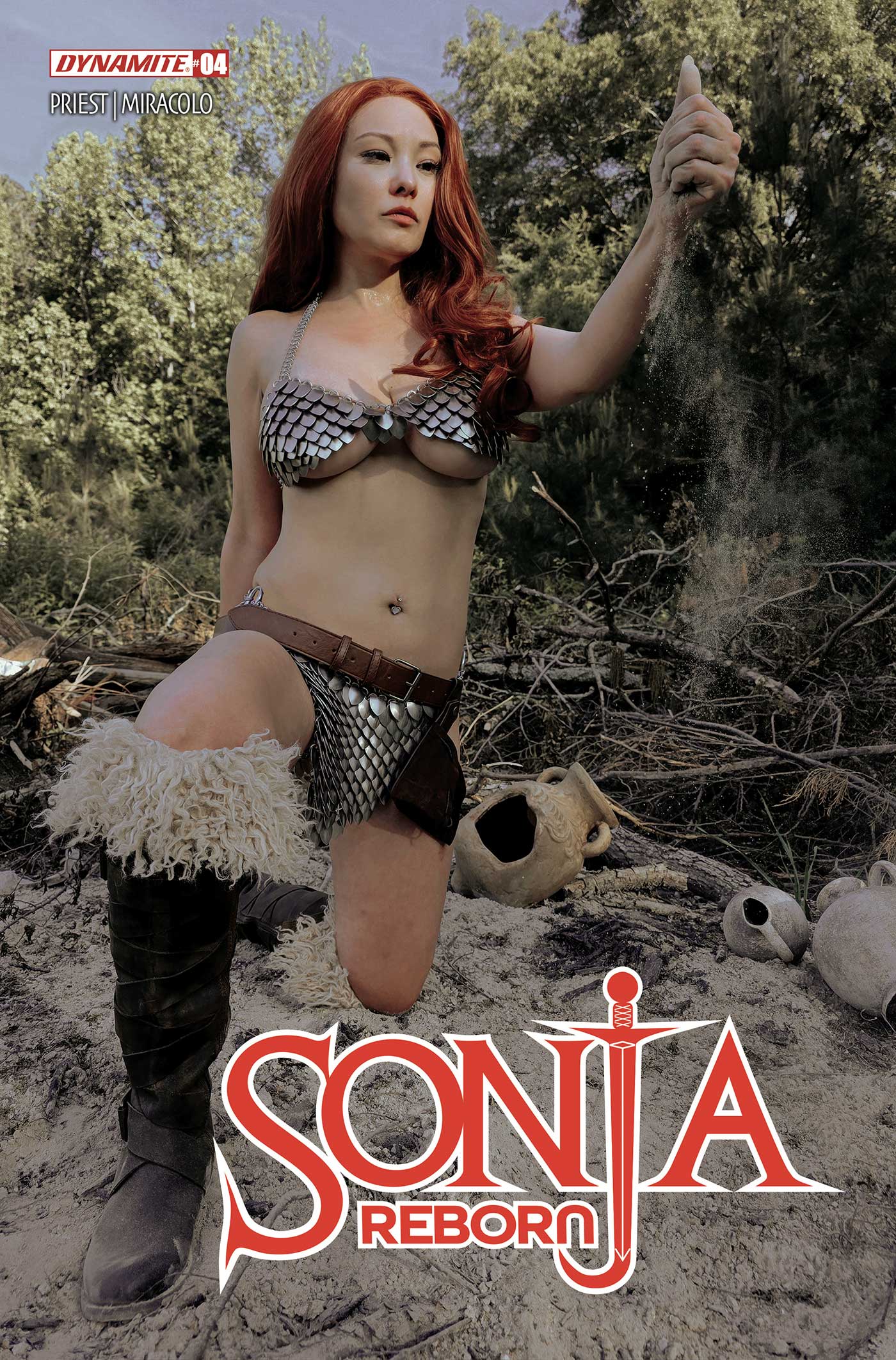 Sonja Reborn #4 (Cover E Ani-Mia Cosplay Variant)