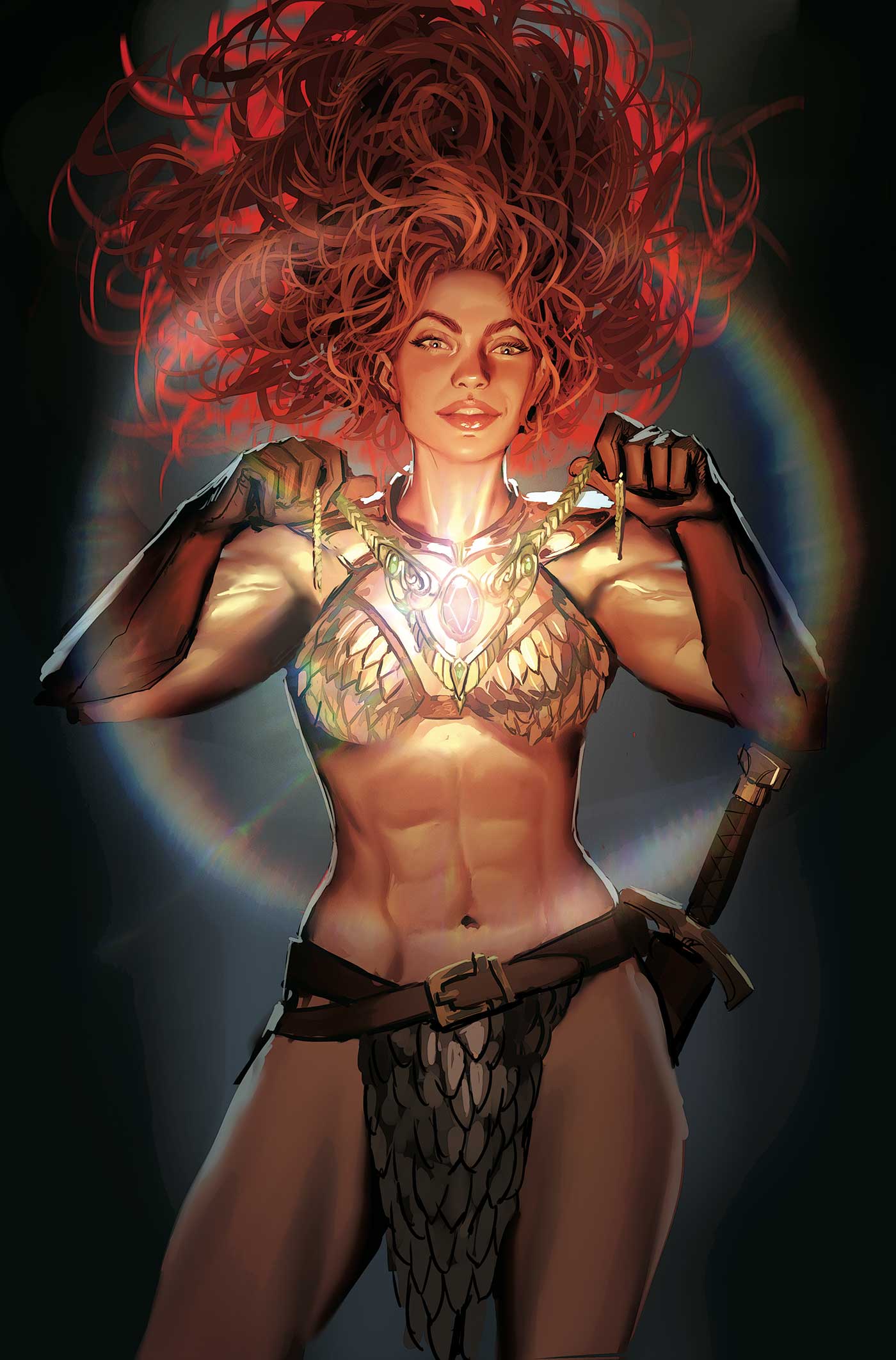 Sonja Reborn #4 (Cover J Stjepan Sejic Full Art Variant)