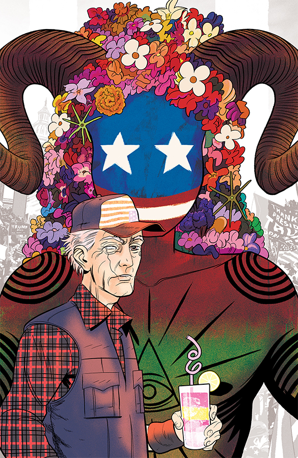 Department Of Truth #35 (Cover D Tyler Boss Die Cut Variant)