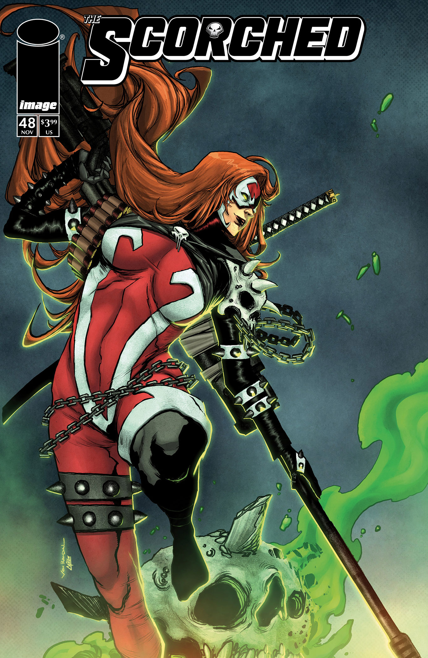 Scorched #48 (Cover A Von Randal)