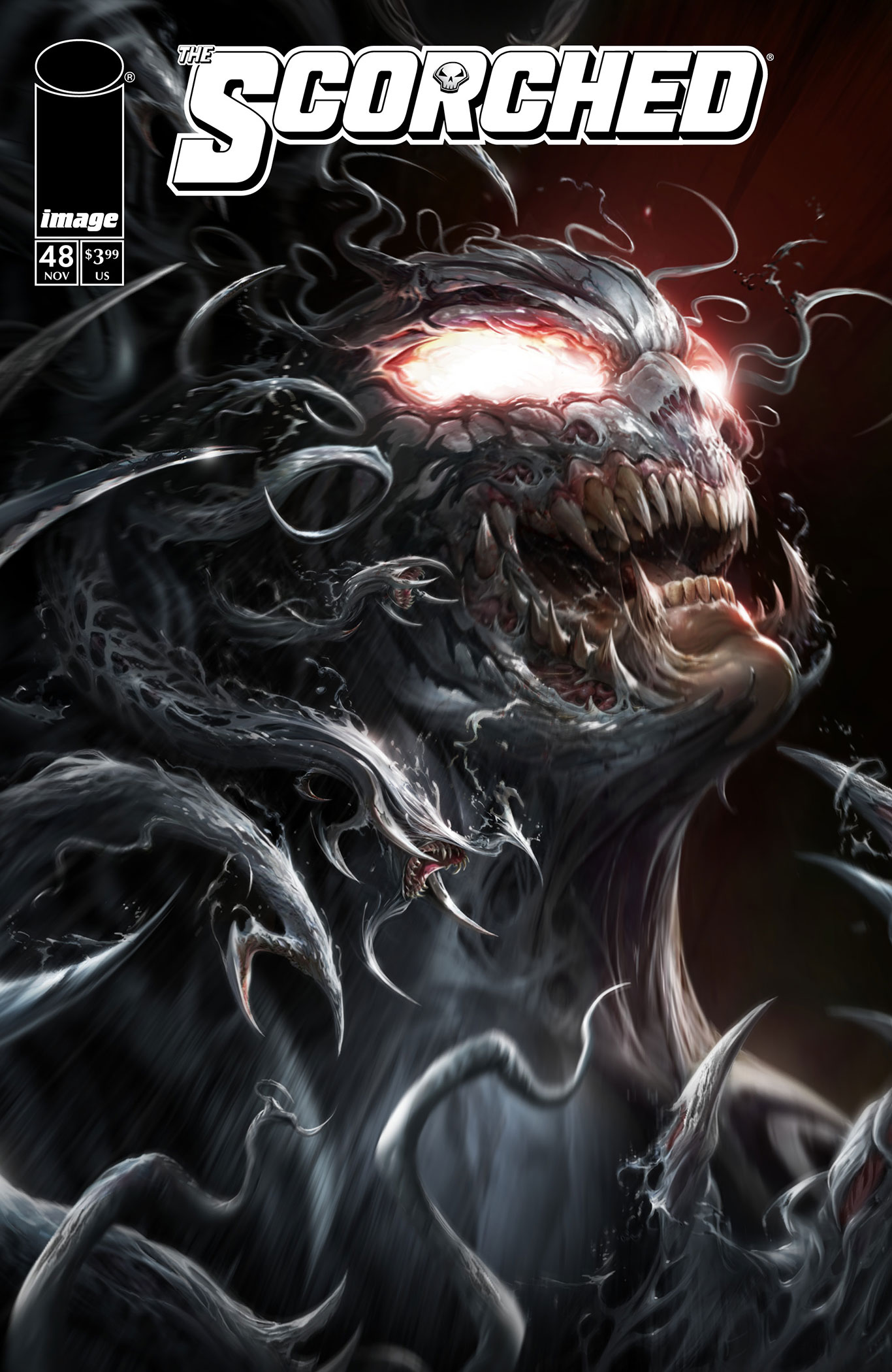 Scorched #48 (Cover B Francesco Mattina)