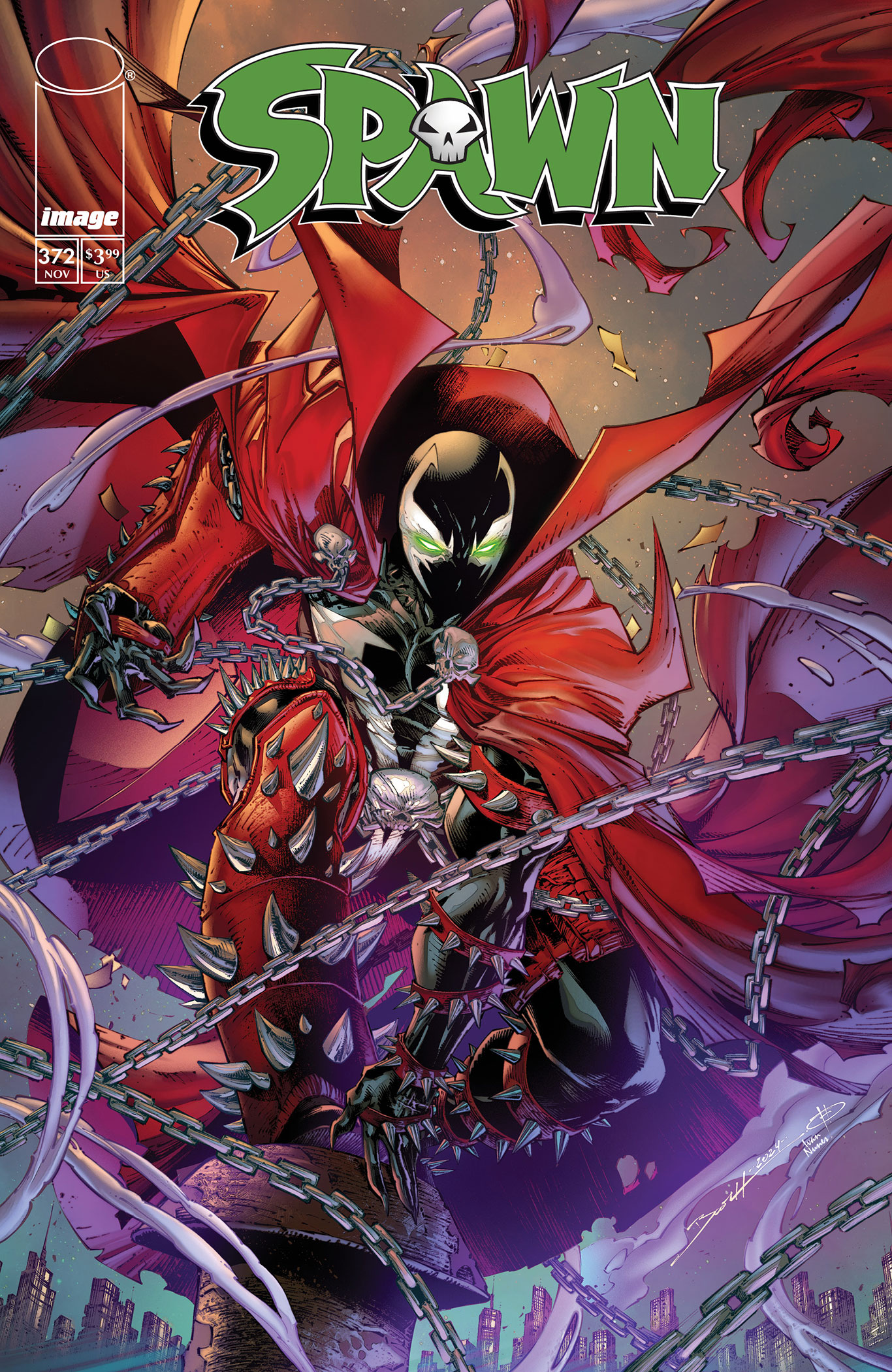 Spawn #372 (Cover A Brett Booth)