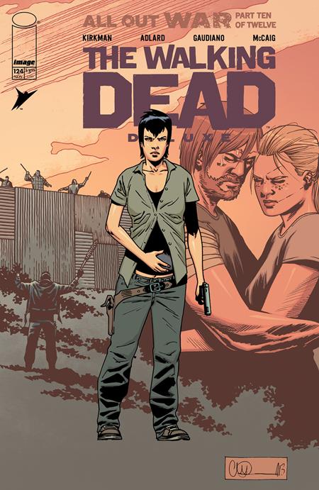 Walking Dead Deluxe #124 (Cover B Charlie Adlard & Dave McCaig)