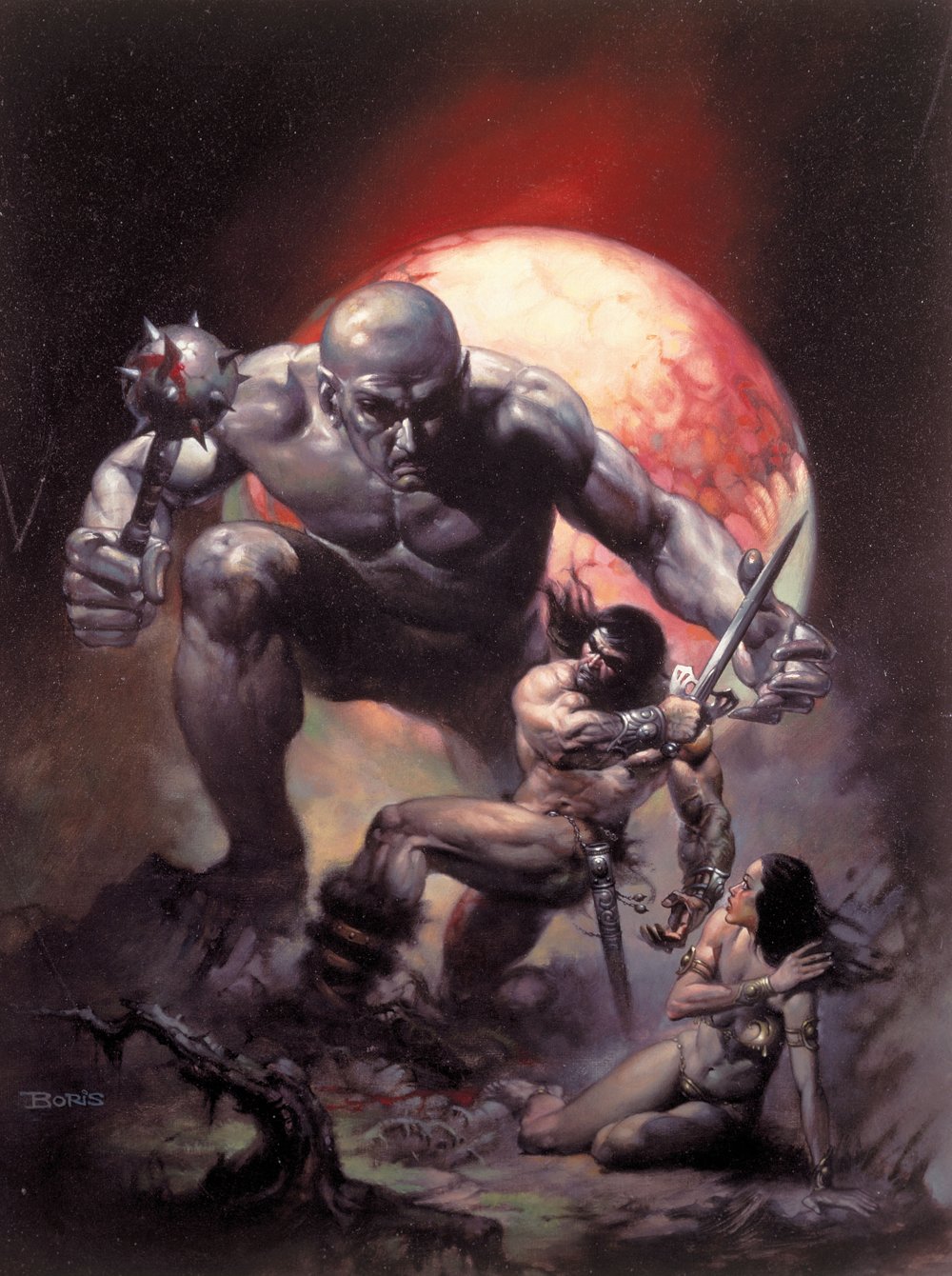 Savage Sword Of Conan Reforged #2 (Cover D Boris Vallejo Full Art Variant)