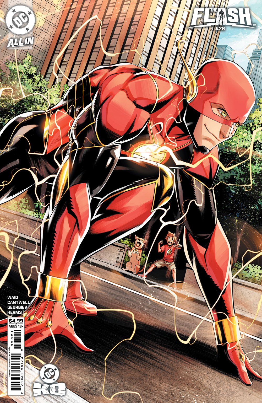 Flash #28 (Cover C Serg Acuna Card Stock Variant)(DC K.O.)