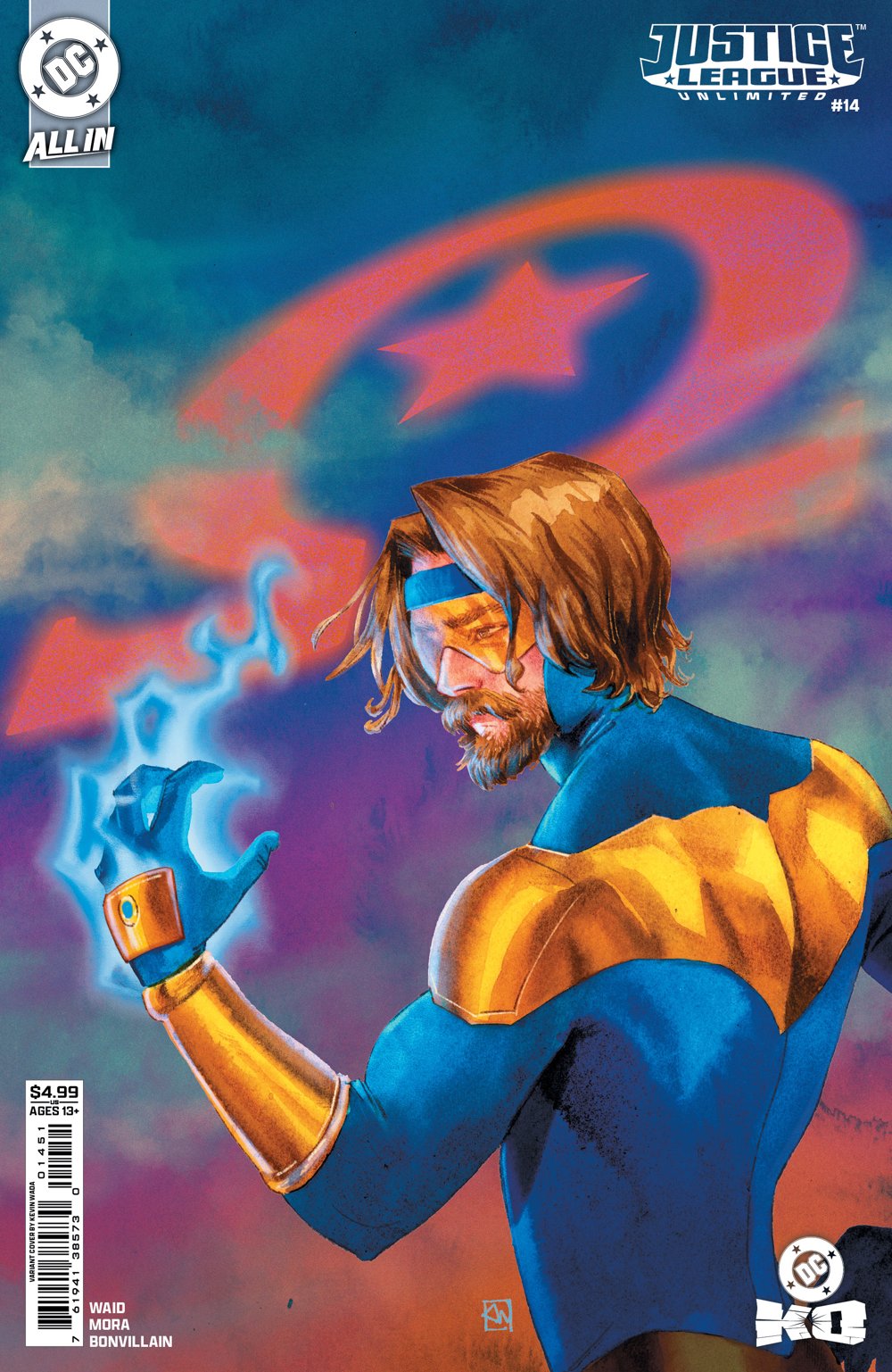 Justice League Unlimited #14 (Cover D Kevin Wada Card Stock Variant)(DC K.O.)