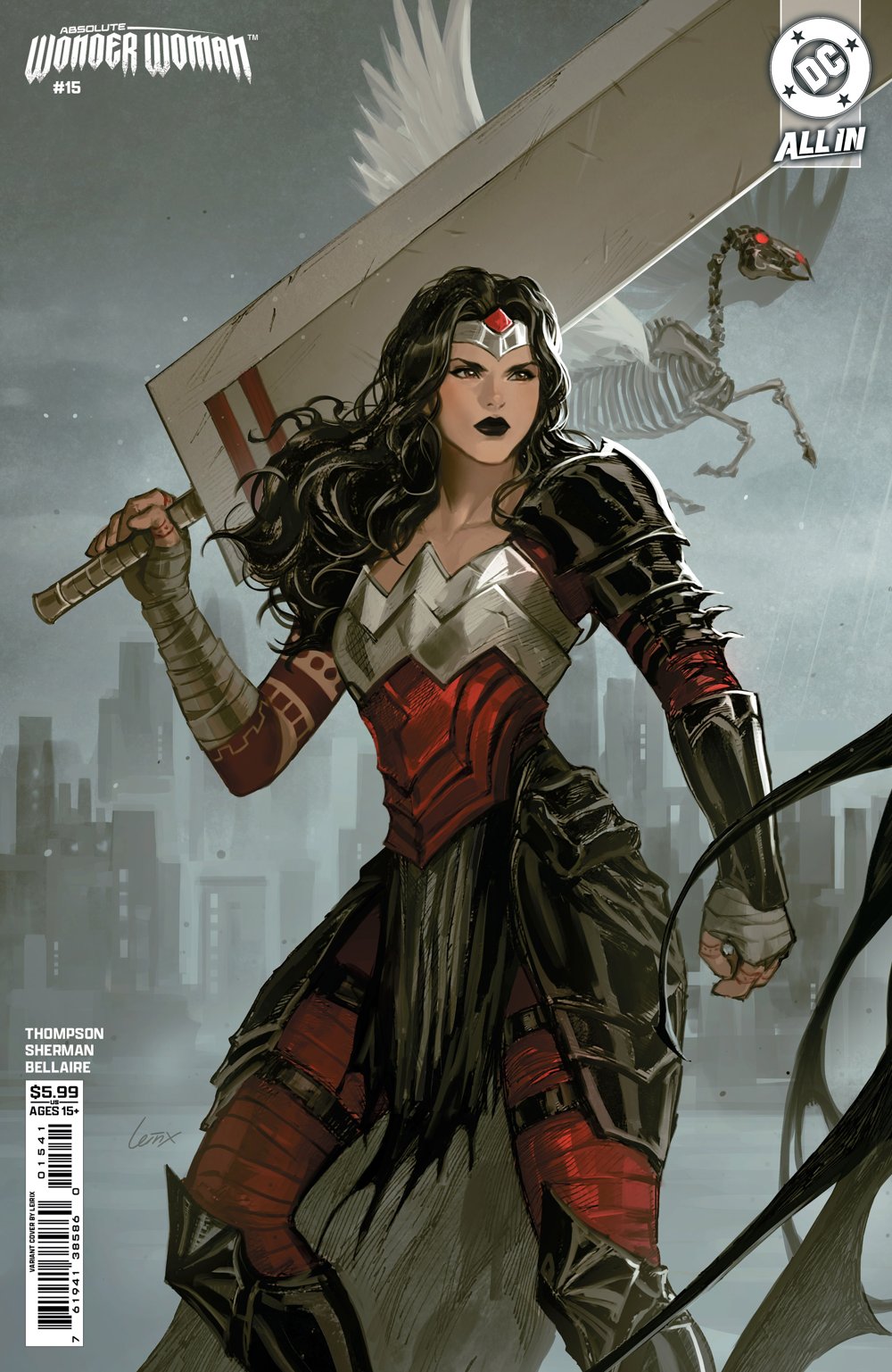 Absolute Wonder Woman #15 (Cover C Lesley Leirix Li Card Stock Variant)