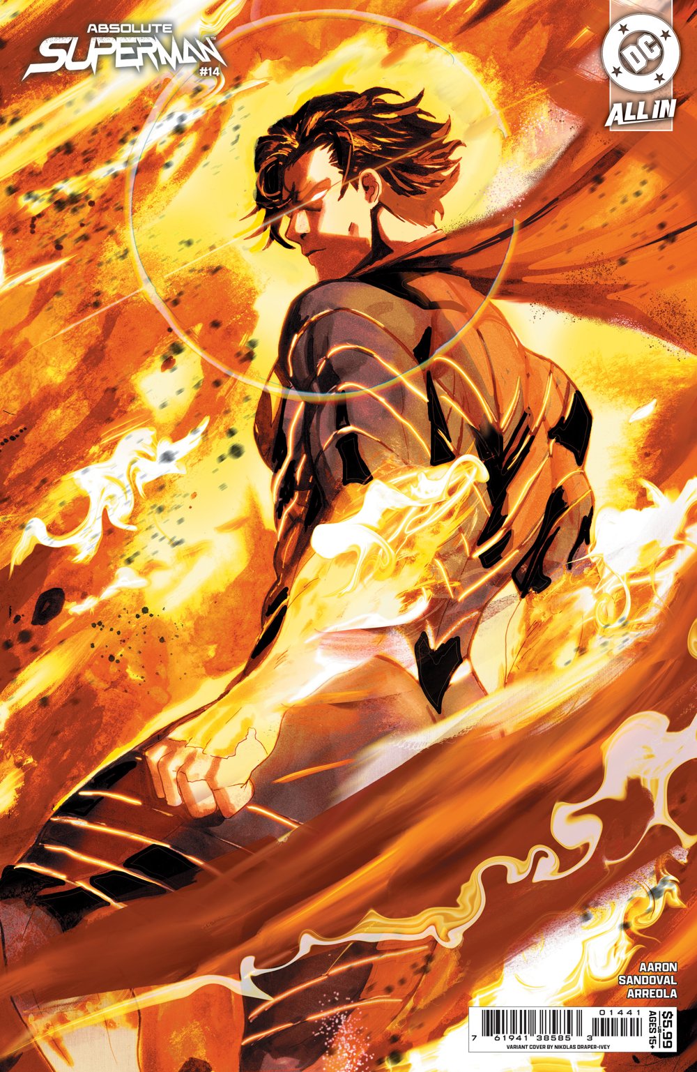 Absolute Superman #14 (Cover D Nikolas Draper-Ivey Card Stock Variant)