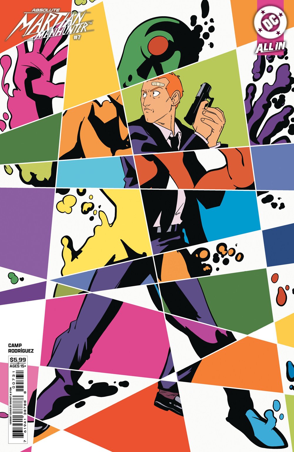 Absolute Martian Manhunter #7 (Cover D Brandt & Stein Card Stock Variant)