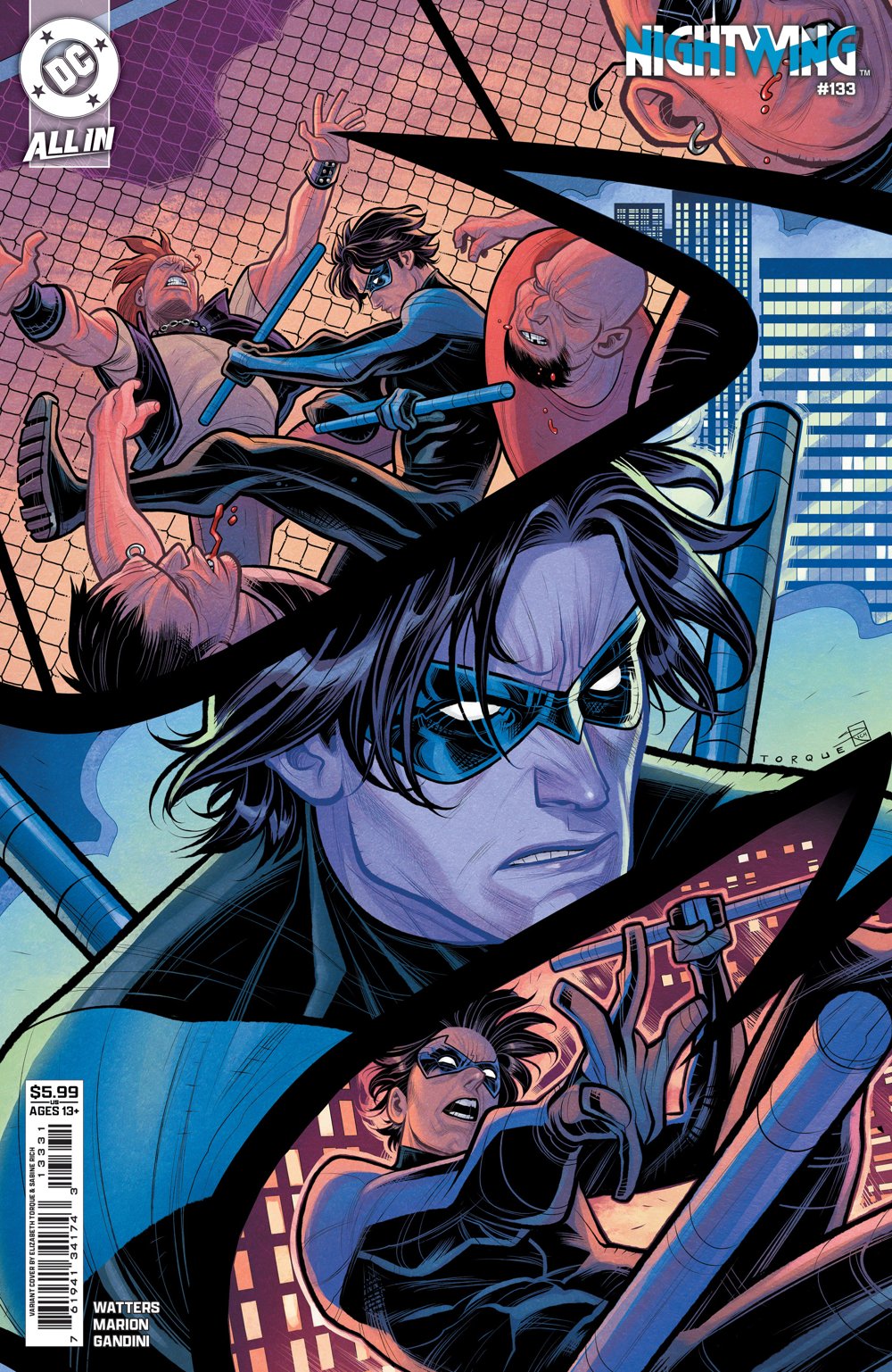 Nightwing #133 (Cover C Elizabeth Torque Card Stock Variant)