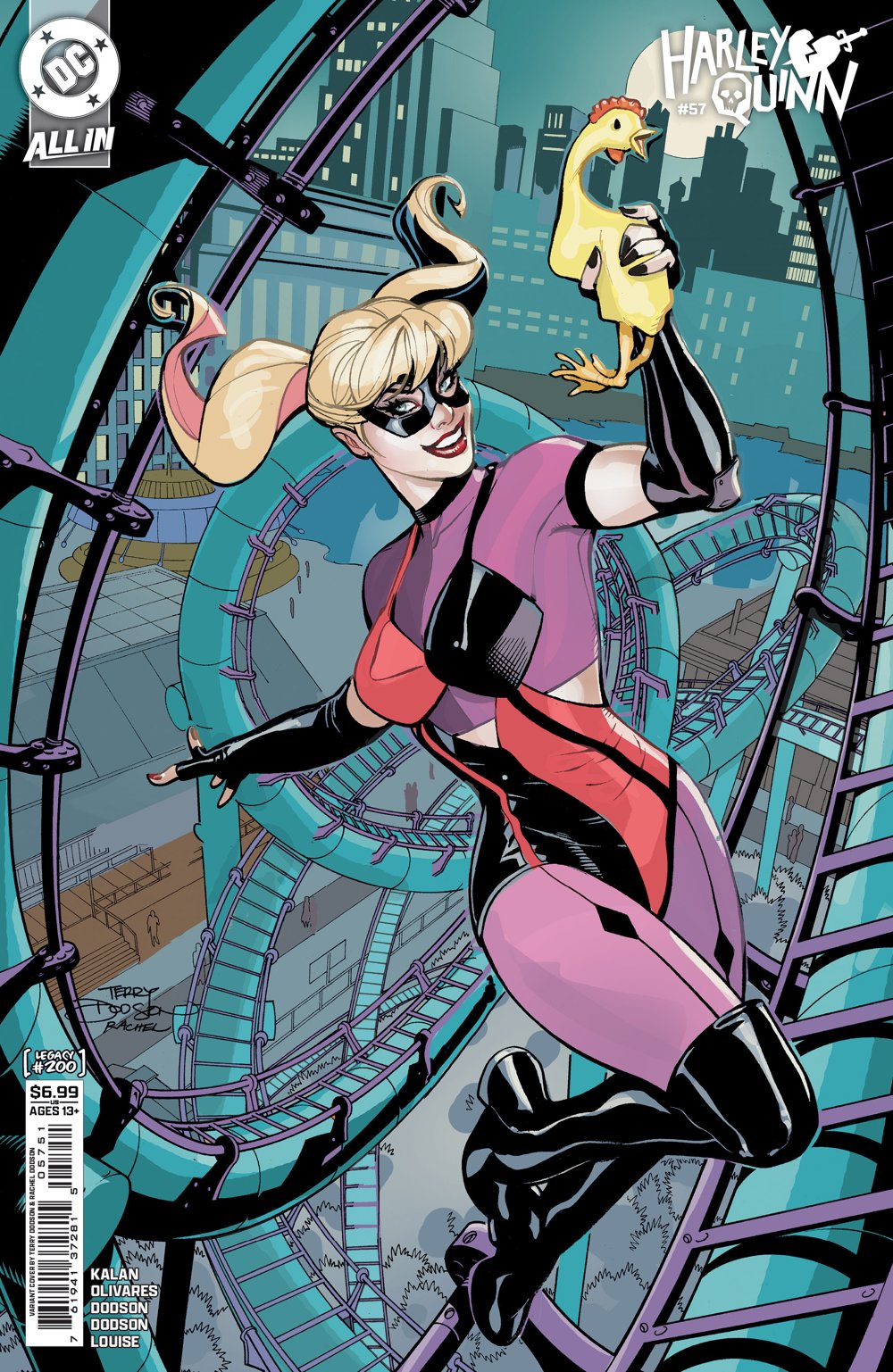 Harley Quinn #57 (Cover E Terry Dodson & Rachel Dodson Card Stock Variant)(#200)