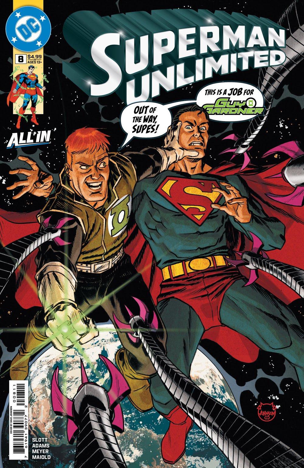 Superman Unlimited #8 (Cover A Dave Johnson)