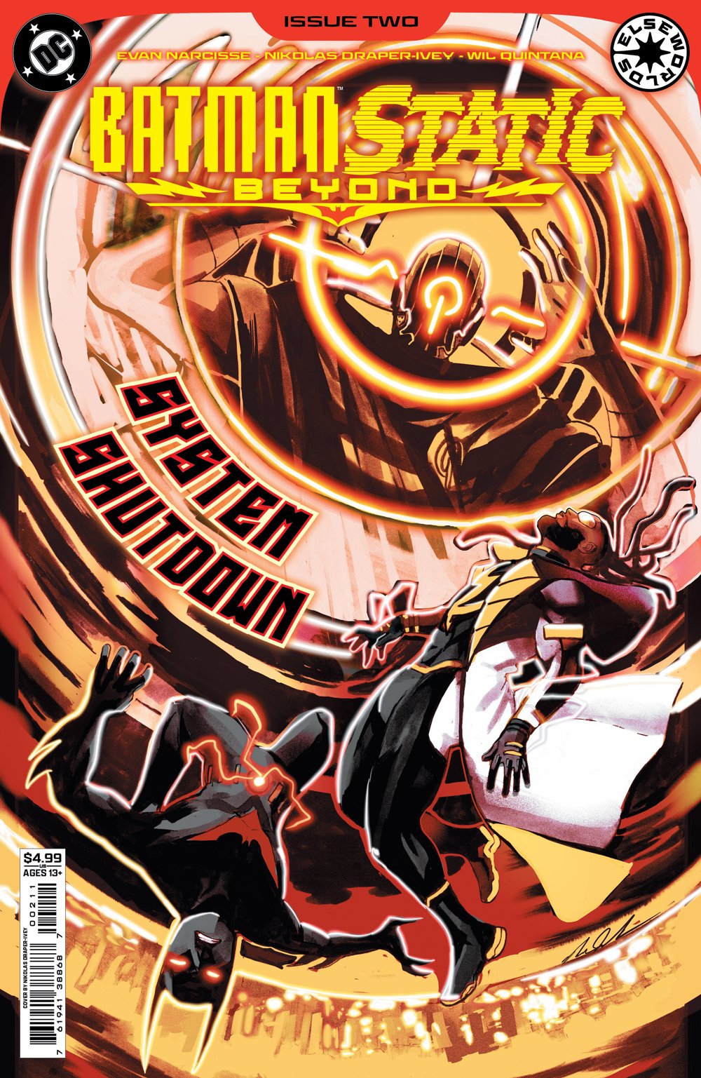 Batman Static Beyond #2 (Of 6)(Cover A Nikolas Draper-Ivey)