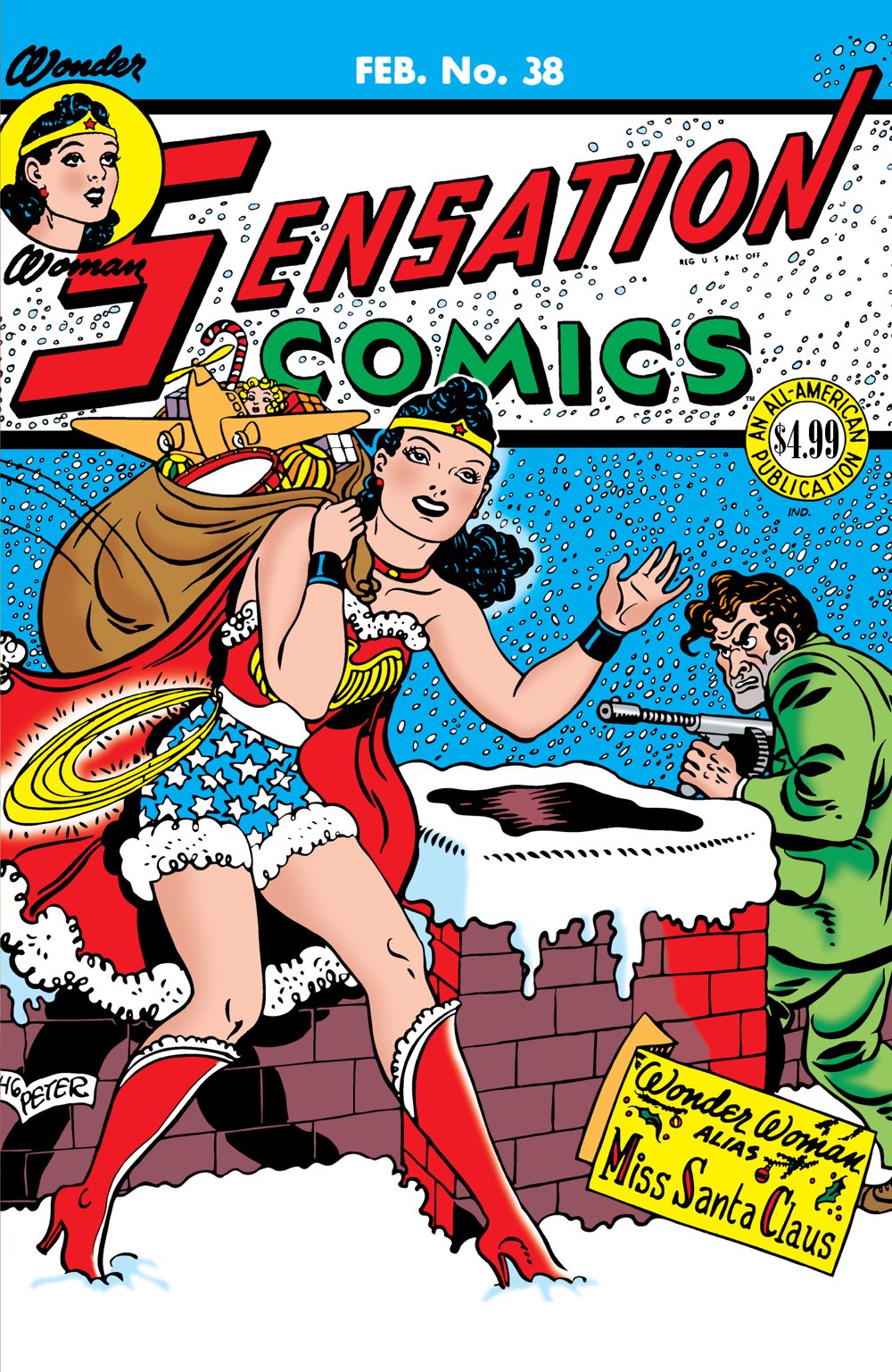 Sensation Comics #38 (Facsimile Edition)(Cover A Harry G. Peter)