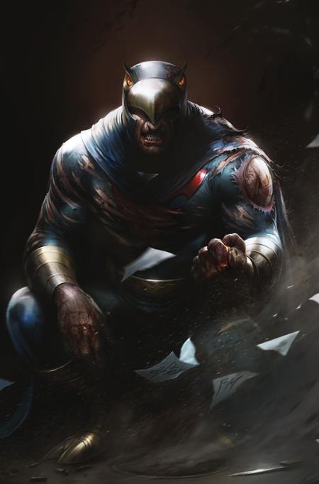 Blue Falcon And Dynomutt #4 (Cover F Francesco Mattina Full Art Variant)