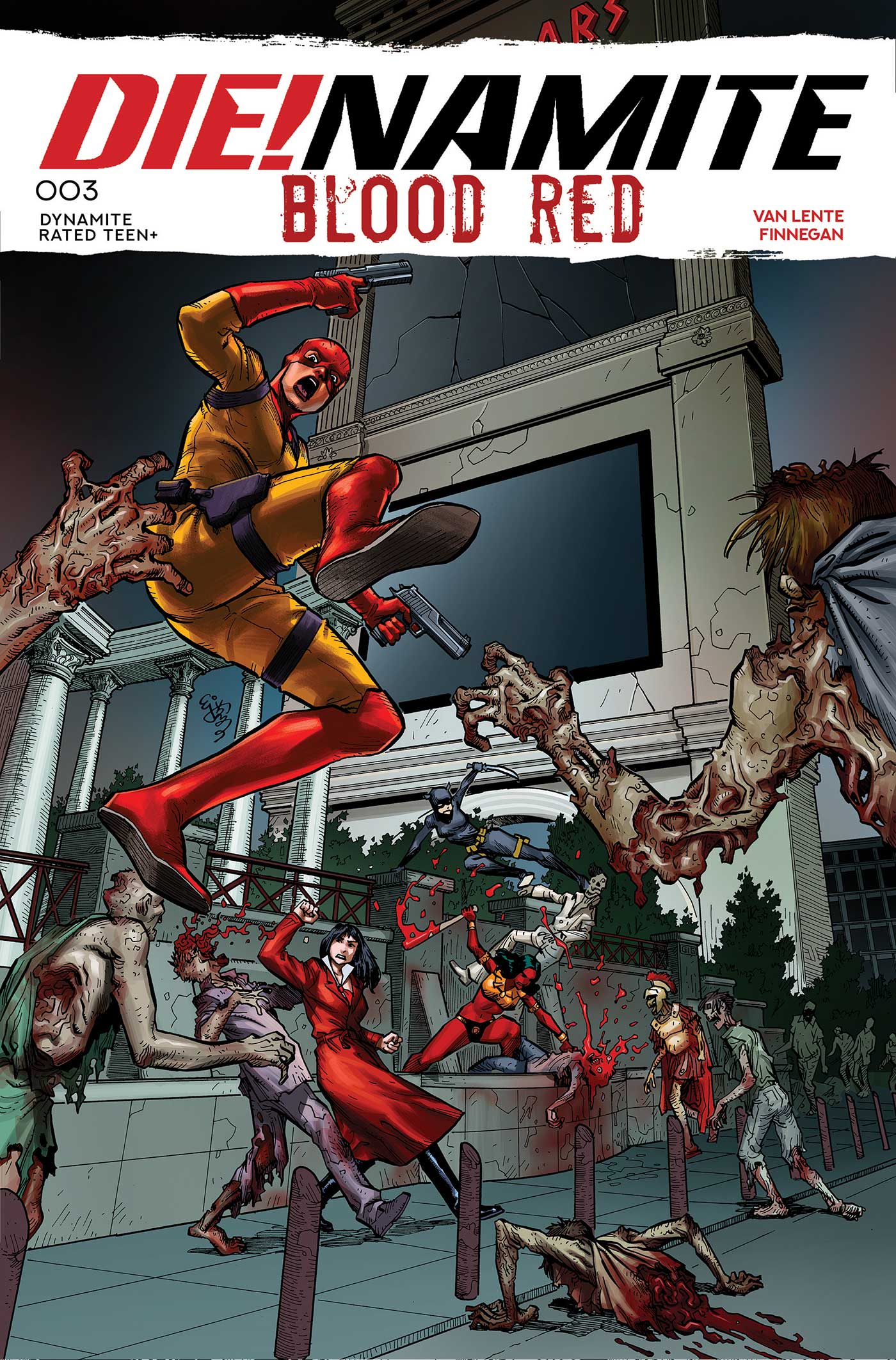 DIE!Namite Blood Red #3 (Cover A E.J. Su)