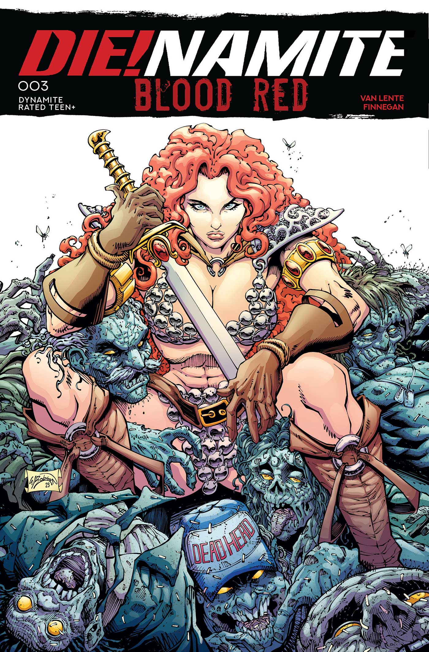 DIE!Namite Blood Red #3 (Cover D Will Robson)