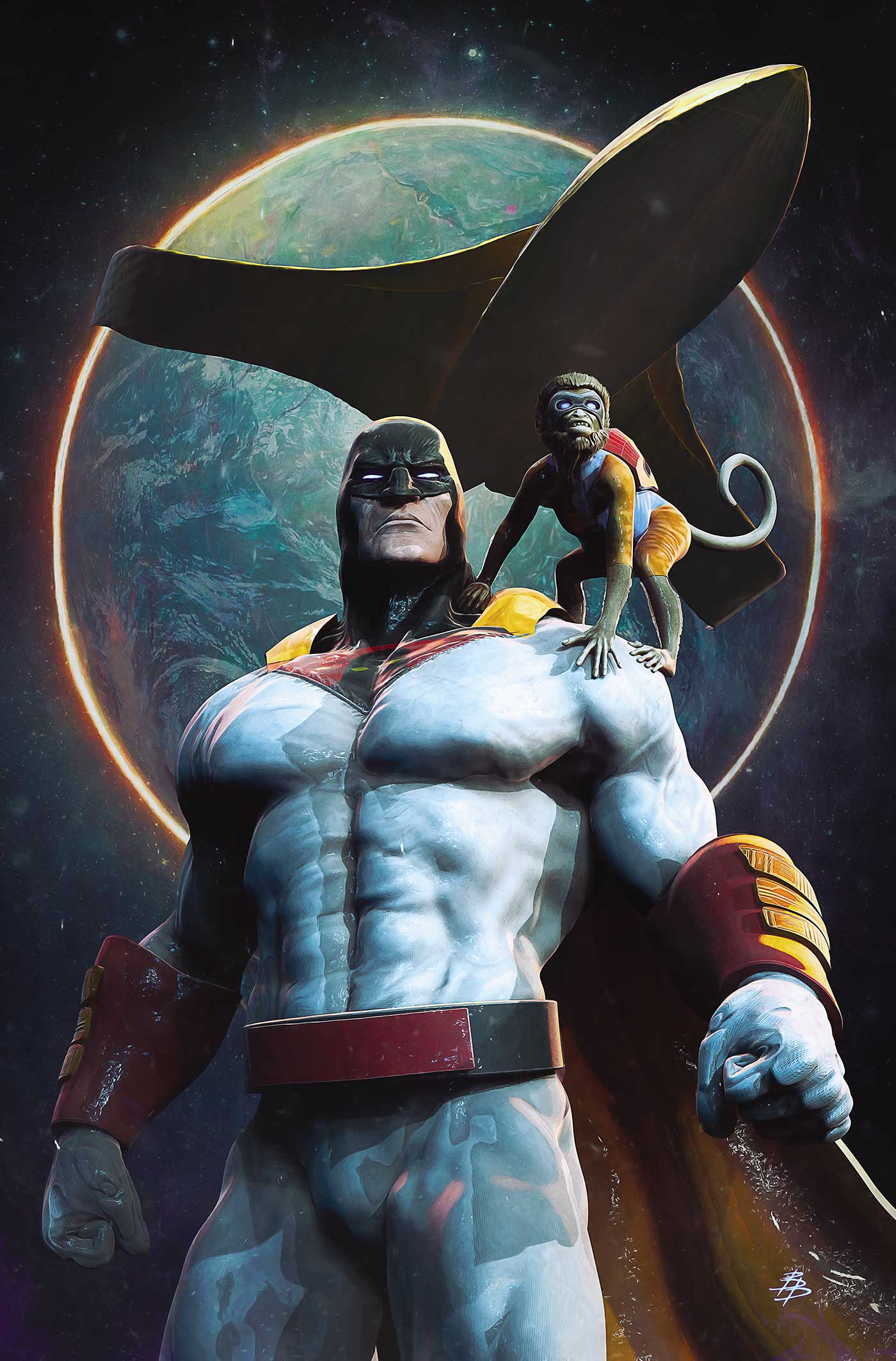 Space Ghost Volume 2 #6 (Cover F Bjorn Barends Full Art Variant)