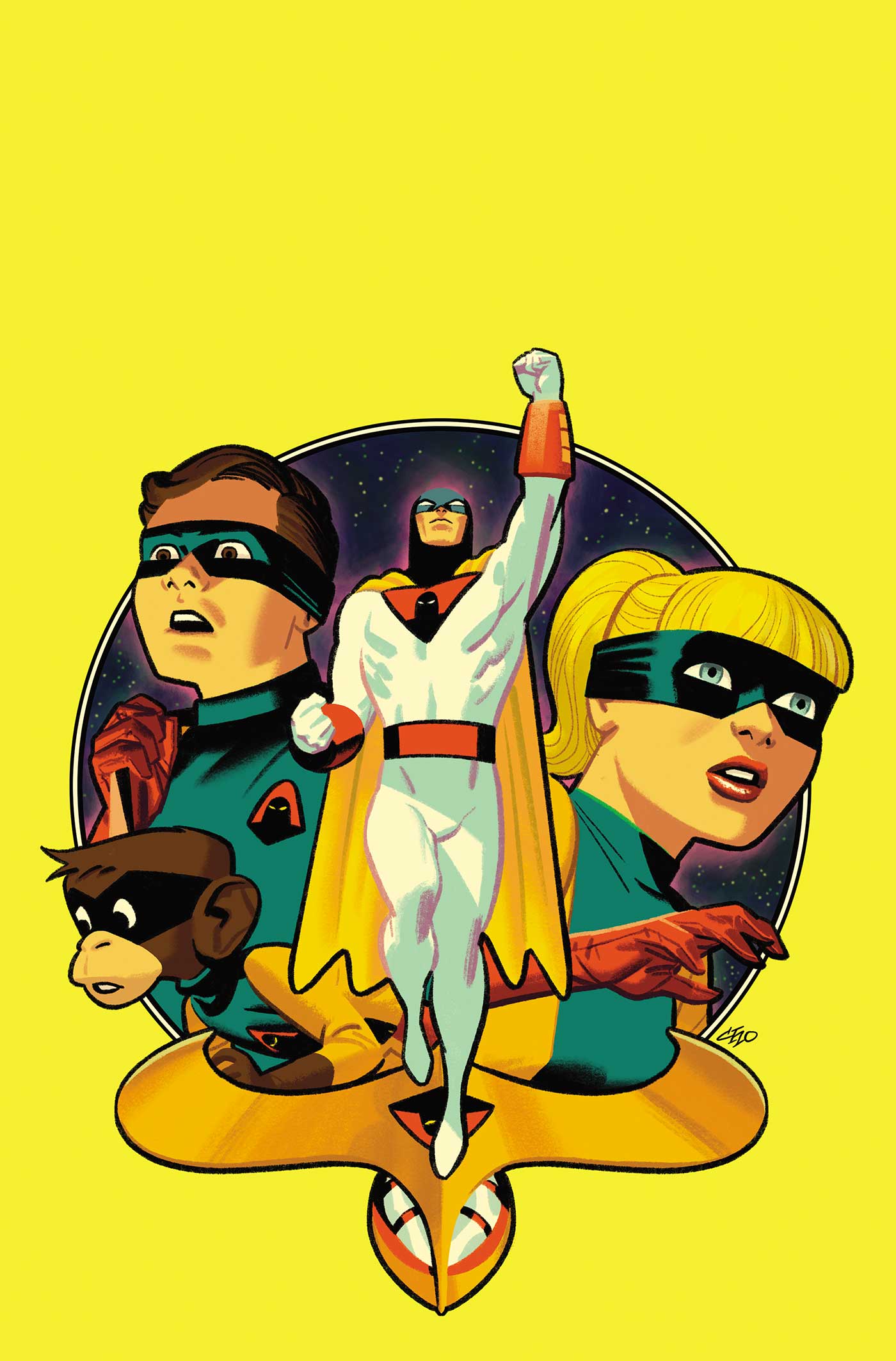 Space Ghost Volume 2 #6 (Cover G Michael Cho Full Art Variant)
