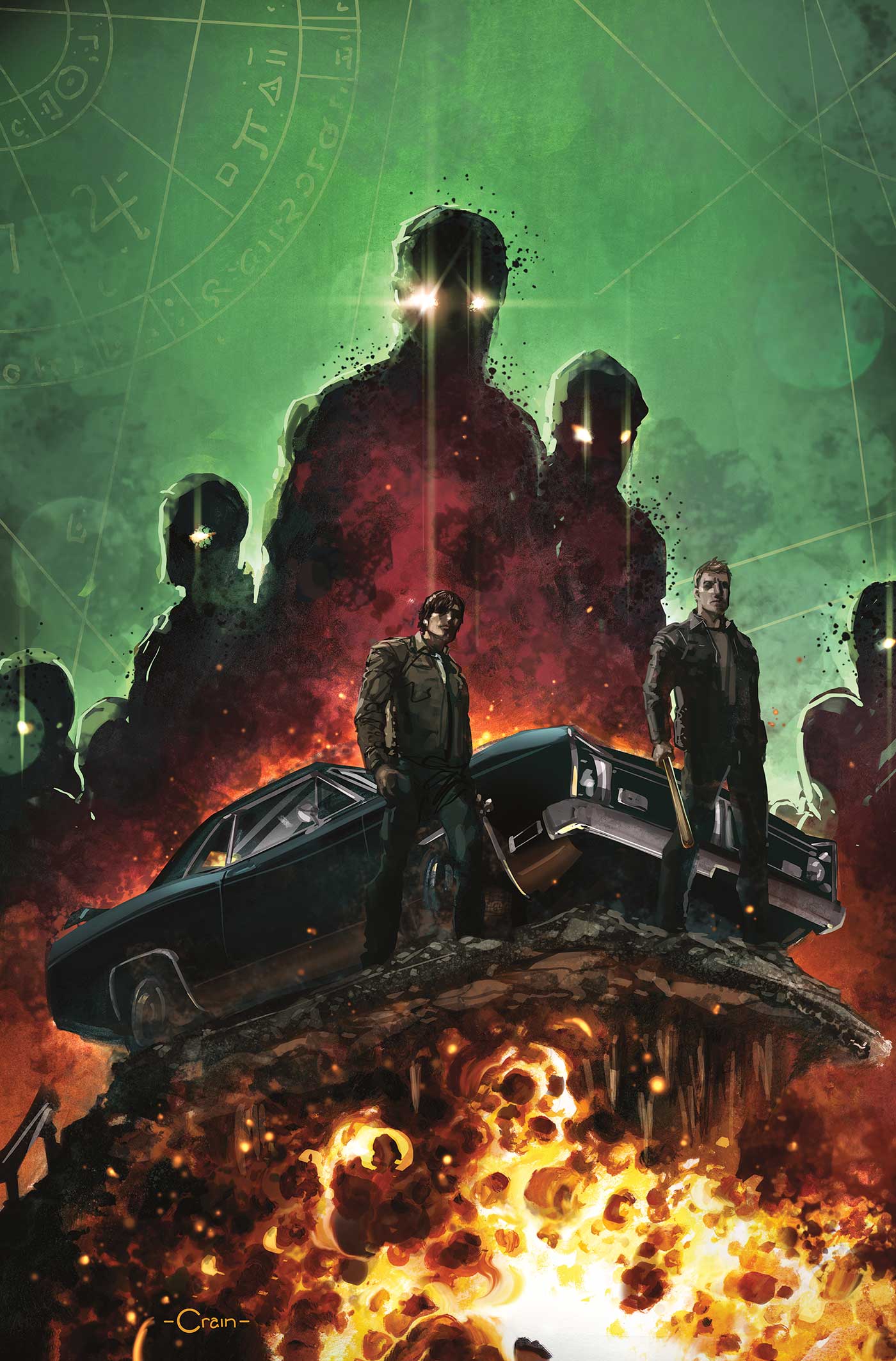 Supernatural #3 (Cover I Clayton Crain Full Art Variant)
