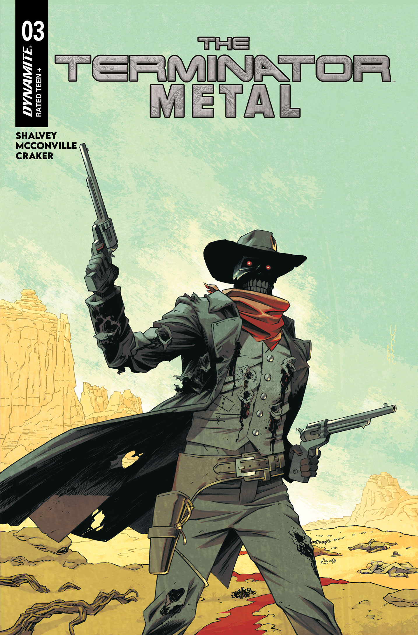 Terminator Metal #3 (Cover A Declan Shalvey)