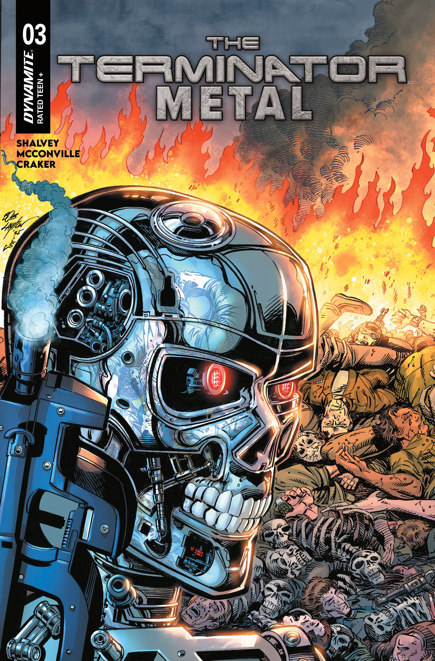 Terminator Metal #3 (Cover B Bob Layton)