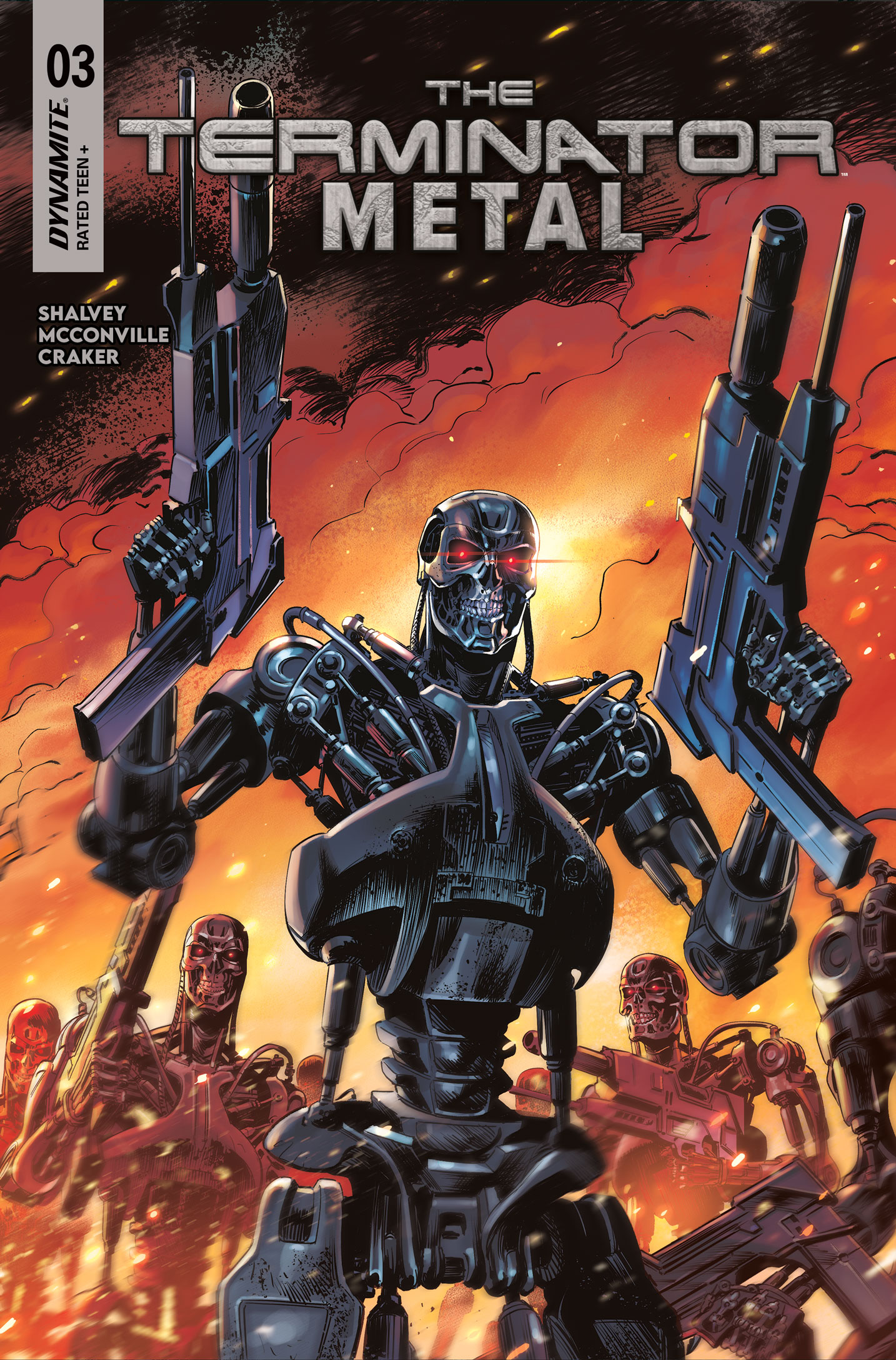 Terminator Metal #3 (Cover D Paolo Antiga)