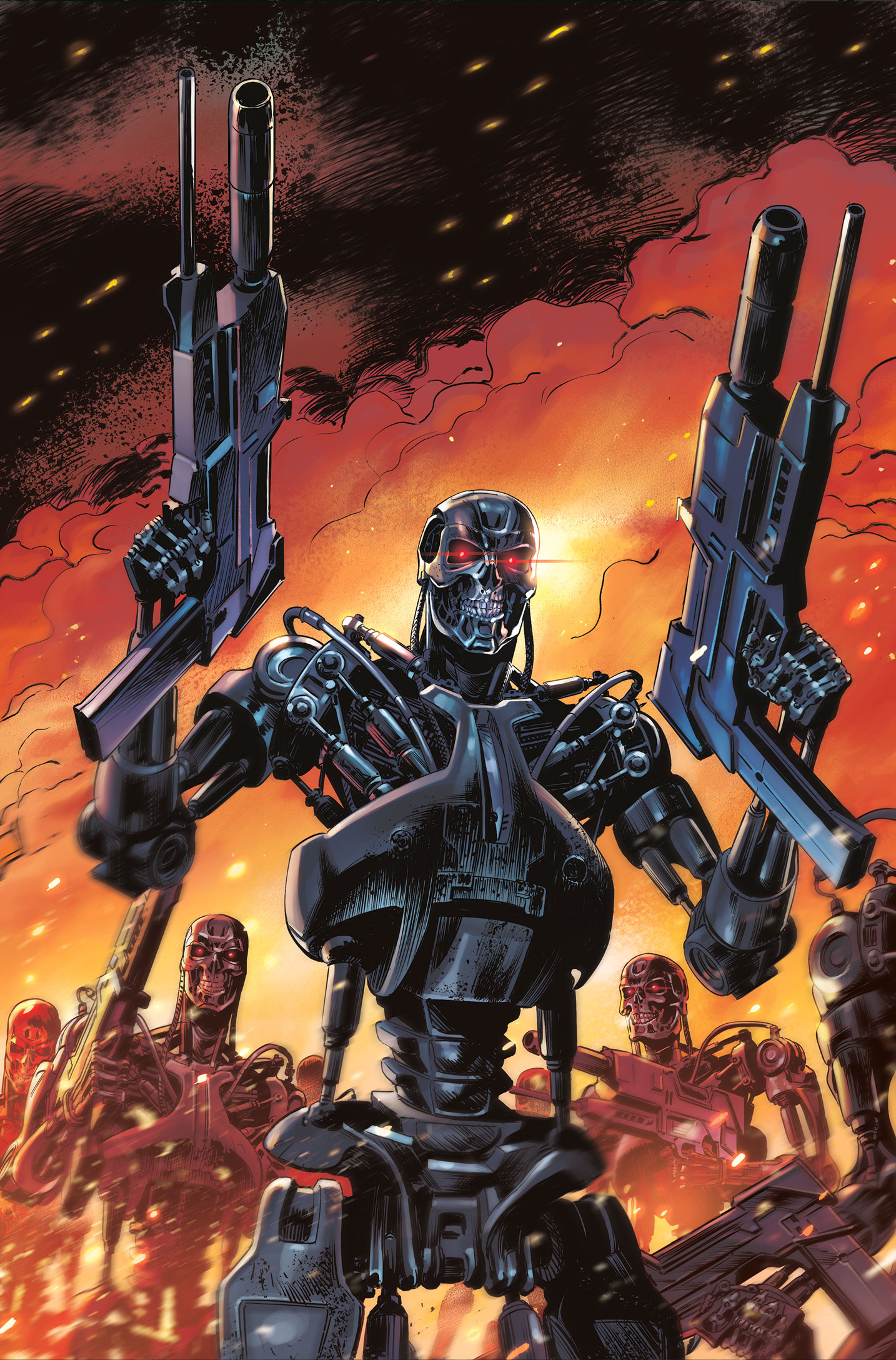Terminator Metal #3 (Cover E Paolo Antiga Metal Full Art Variant)