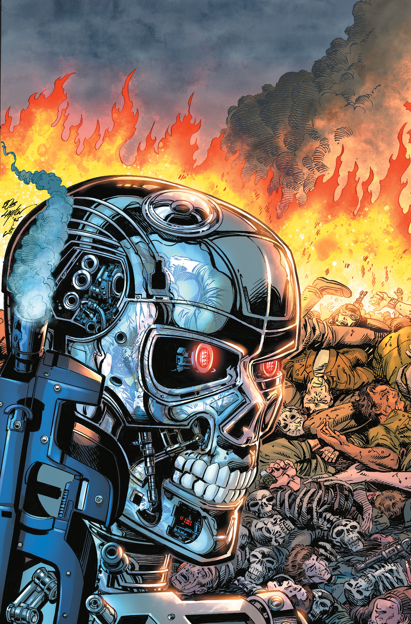 Terminator Metal #3 (Cover H Bob Layton Full Art Variant)