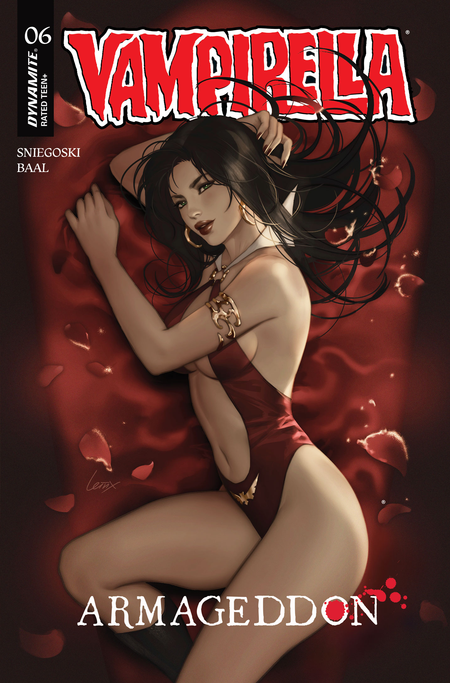 Vampirella Armageddon #6 (Cover B Lesley Leirix Li)