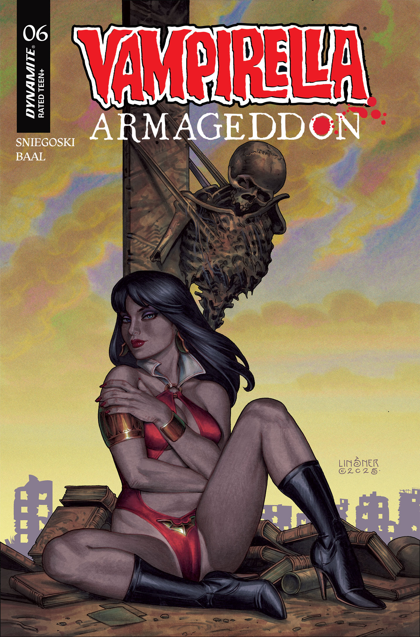 Vampirella Armageddon #6 (Cover C Joseph Michael Linsner)