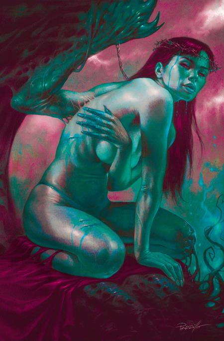 Vampirella Volume 7 #7 (Cover Q Lucio Parrillo Ultraviolet Full Art Variant)