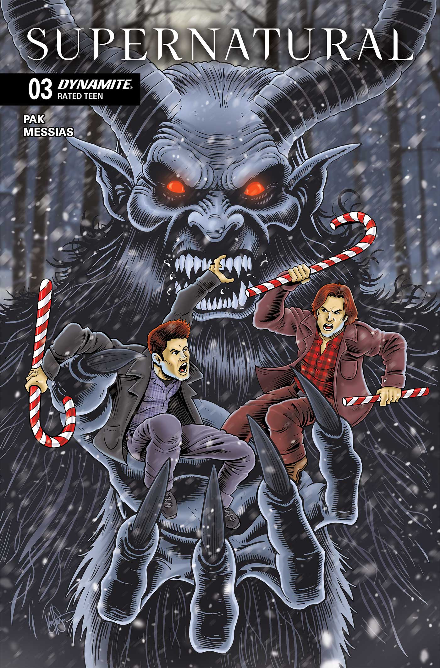 Supernatural #3 (Cover K Ken Haeser)