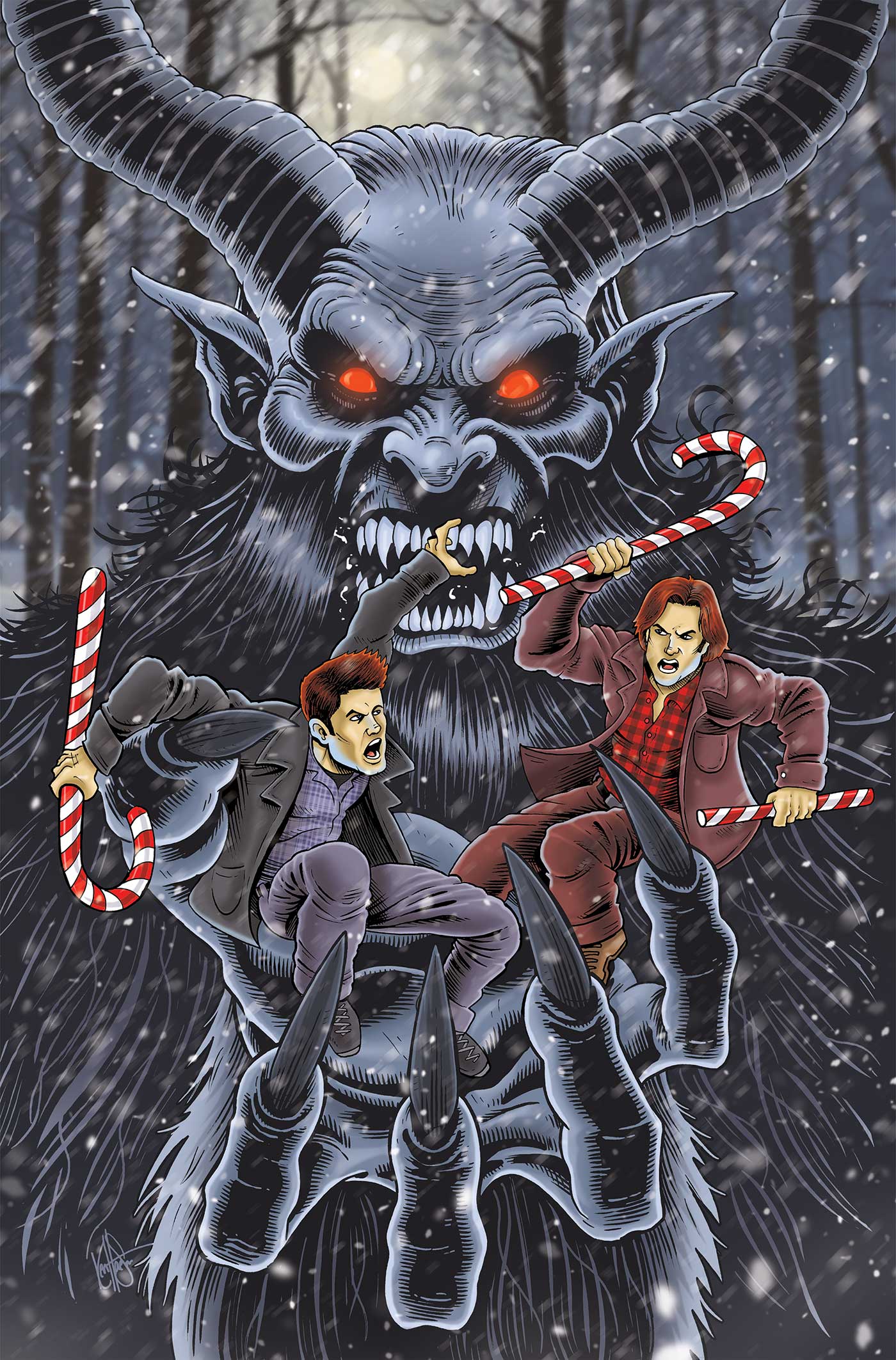 Supernatural #3 (Cover N Ken Haeser Full Art Variant)